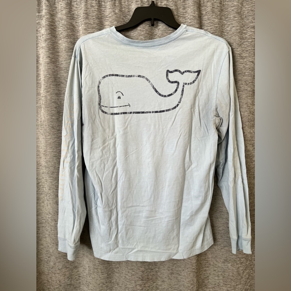Vineyard Vines Distressed Men’s Blue Long sleeve
